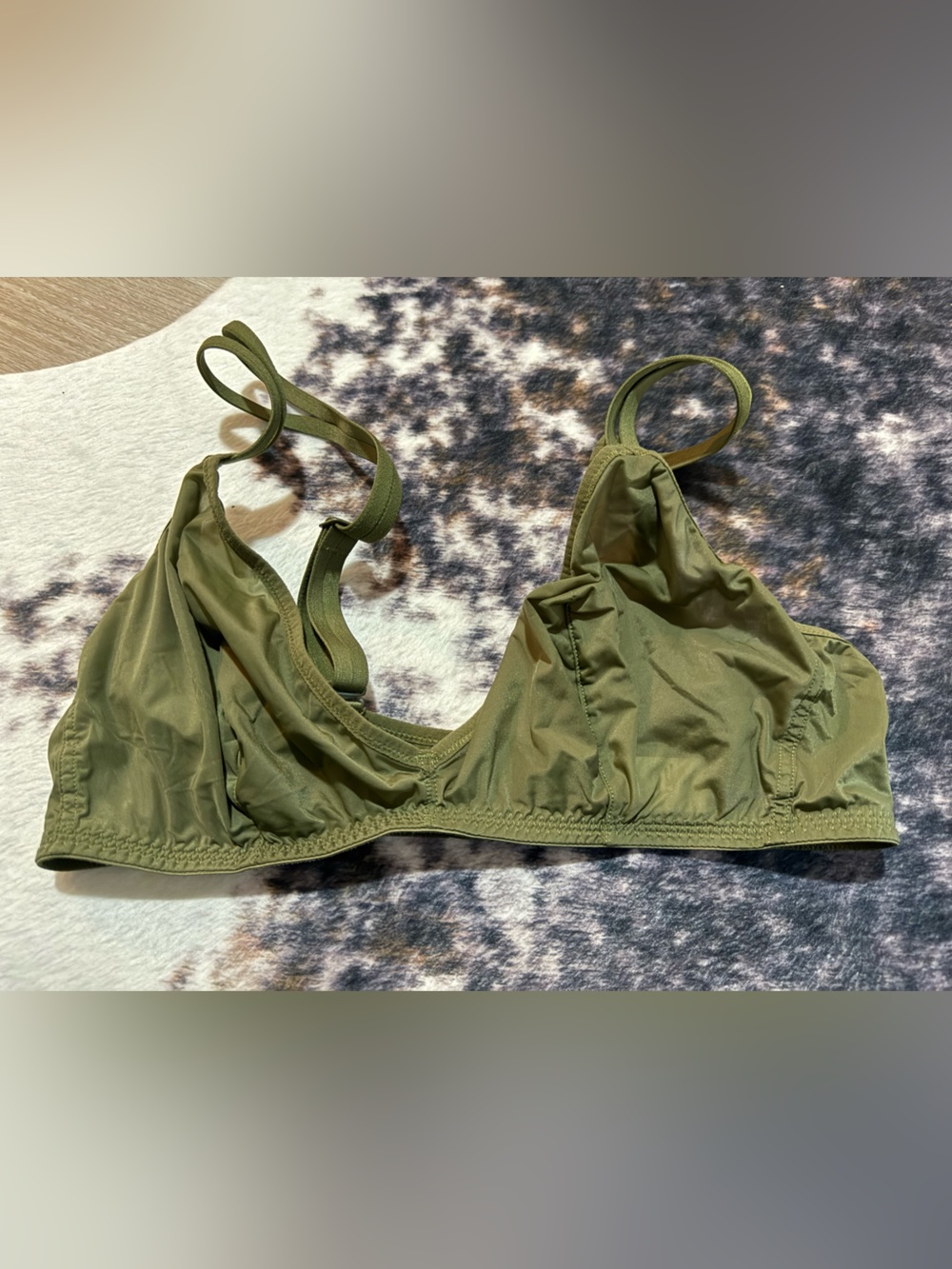 Calvin Klein Olive Green Bralette